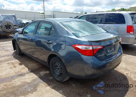 2016 Toyota Corolla S z USA, uszkodzony, nr VIN 5YFBURHE8GP385583